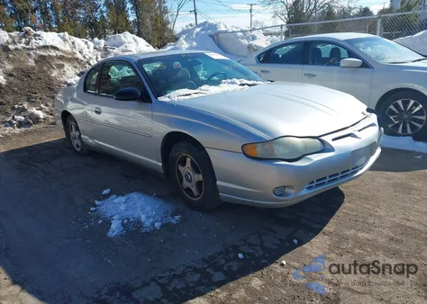 2004 Chevrolet Monte Carlo Ls из США, поврежденный, VIN 2G1WW12E049355732
